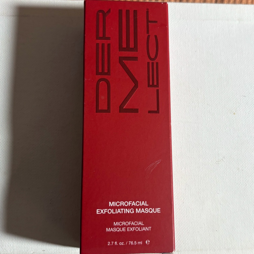 Dermelect Masque Mask Microfacial Exfoliating 2.7 oz, New in Box, All Skin Types